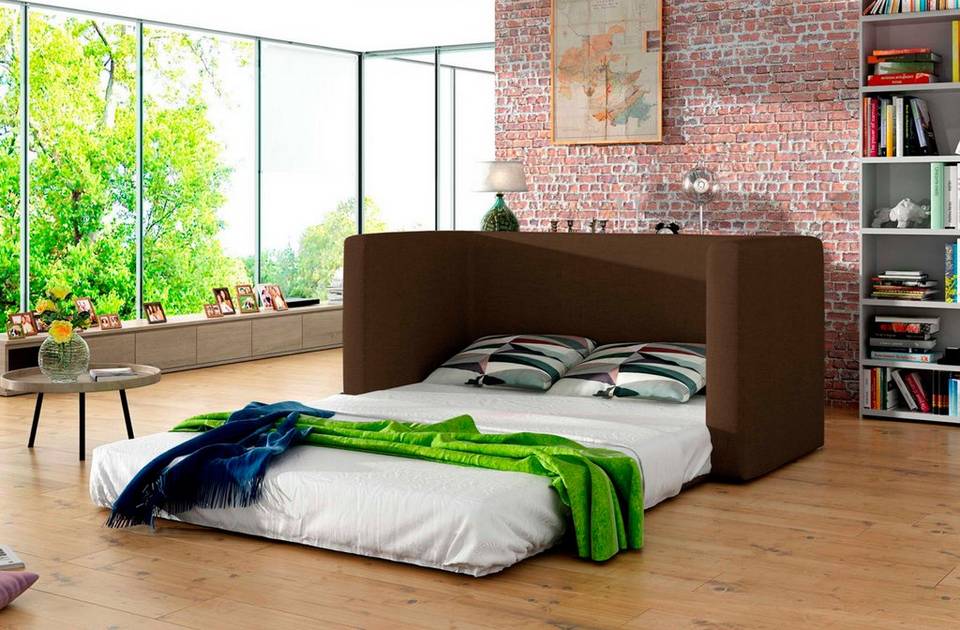 eltap Bäddsoffa Neva, brun från eltap, bild 5