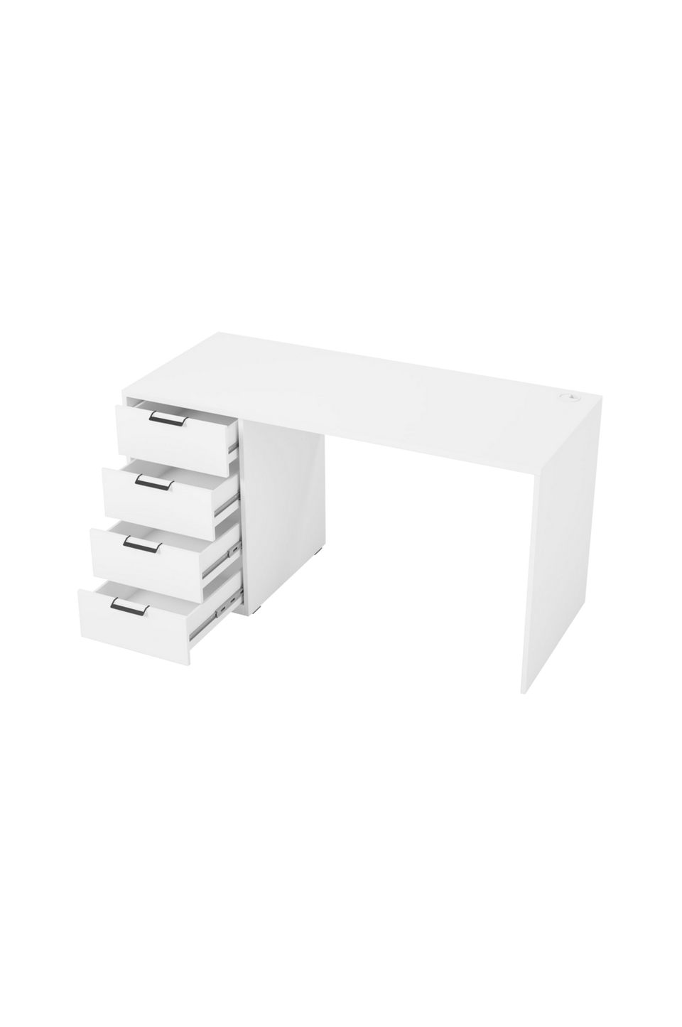 eltap Skrivbord Barold 140, vit från eltap, bild 5