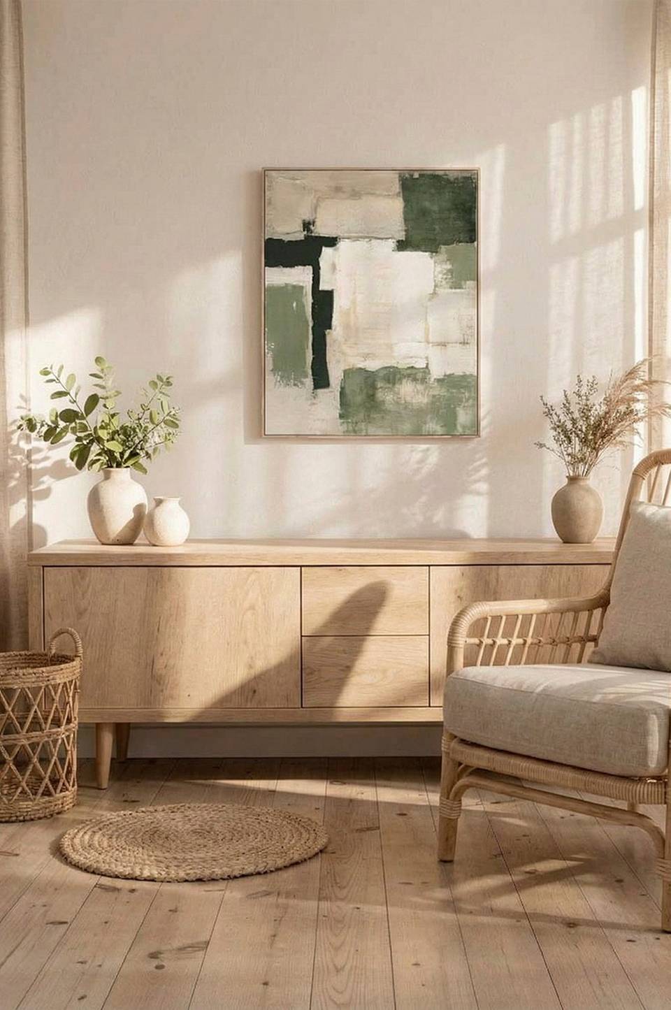 Eightmood Målning, textur, grön från Eightmood, bild 2