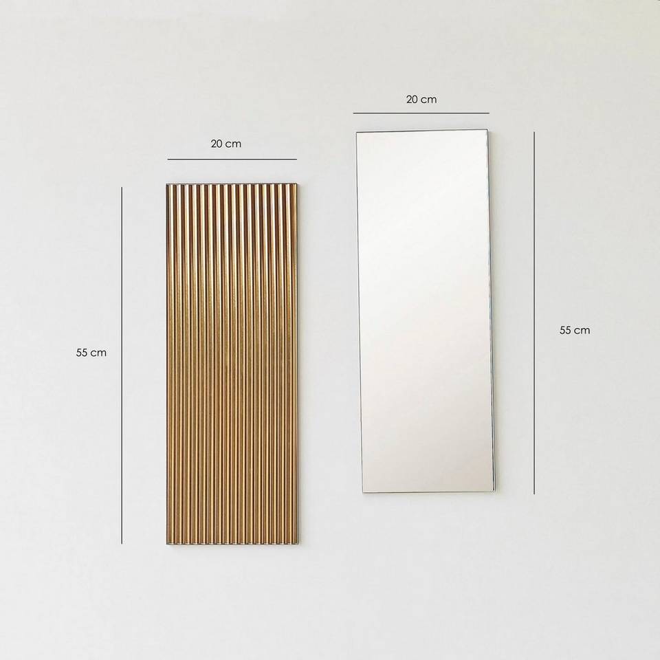 Hanah Home Spegel Linea, brons från Hanah Home, bild 5