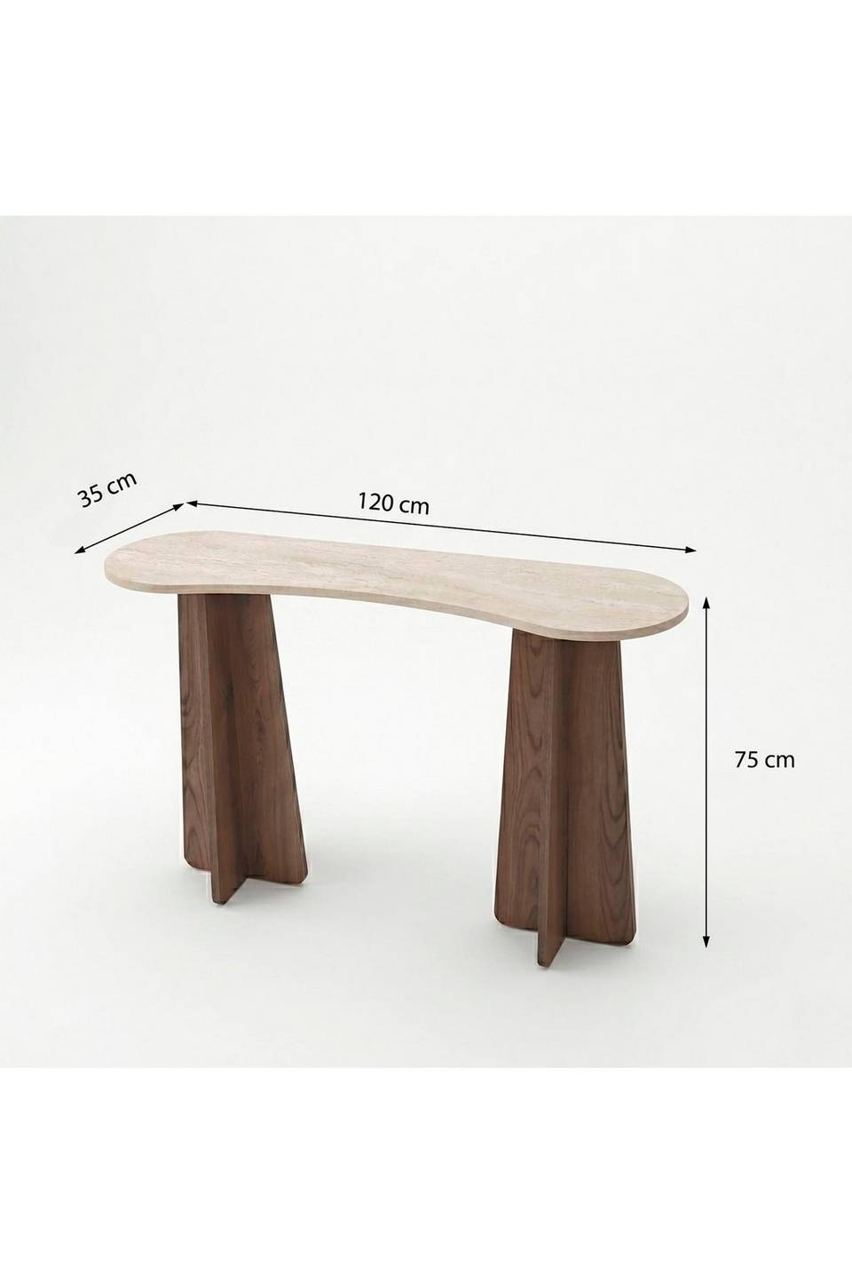 Hanah Home Sidobord Zen, beige från Hanah Home, bild 5