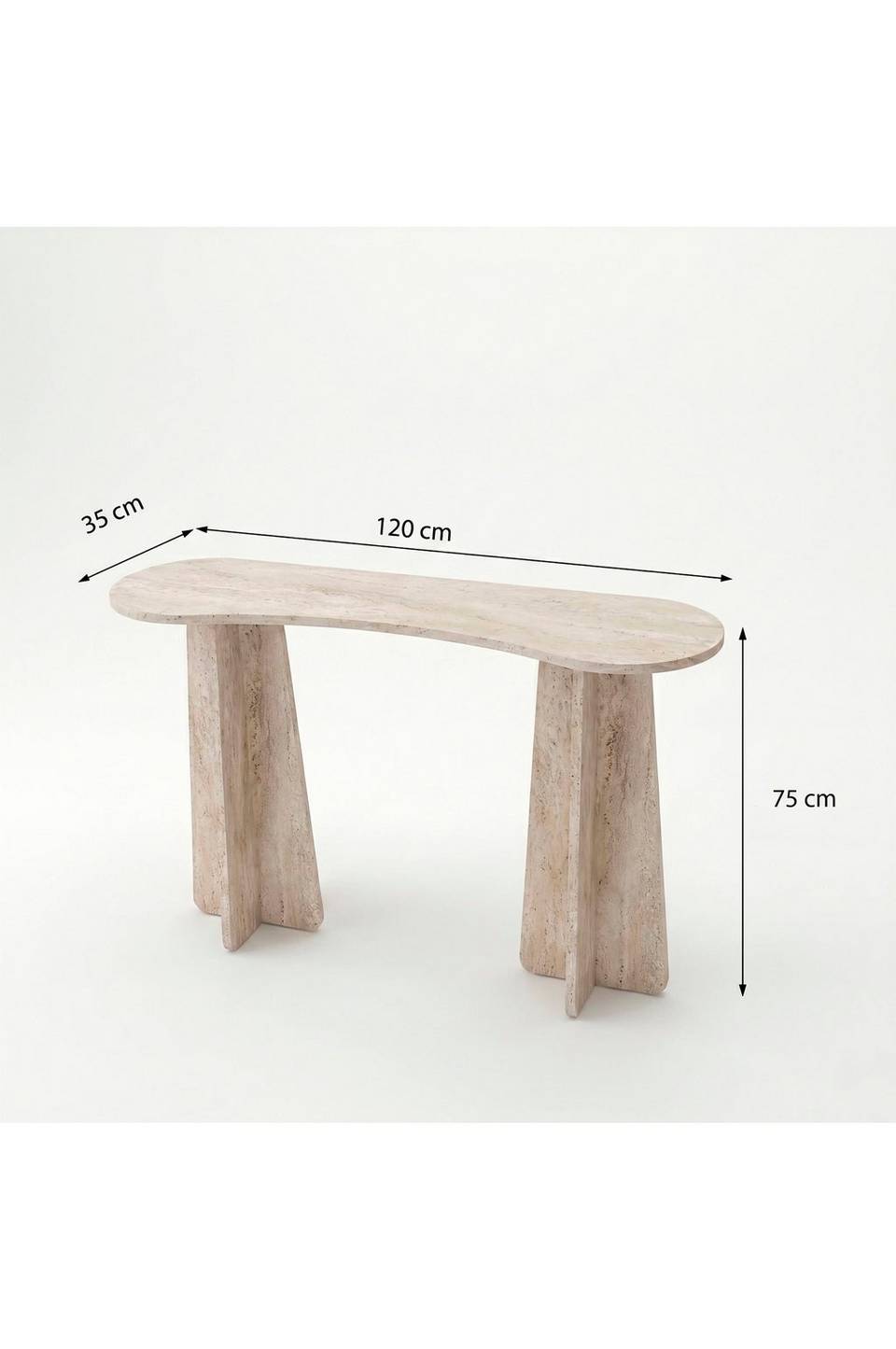 Hanah Home Sidobord Zen, beige från Hanah Home, bild 5