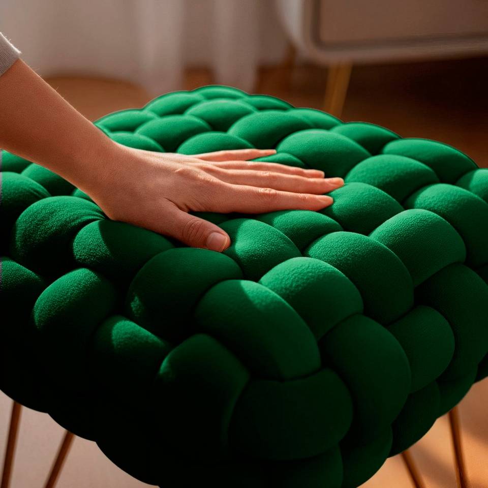 AKORD Akord: Dotty Pouffe, grön från AKORD, bild 5