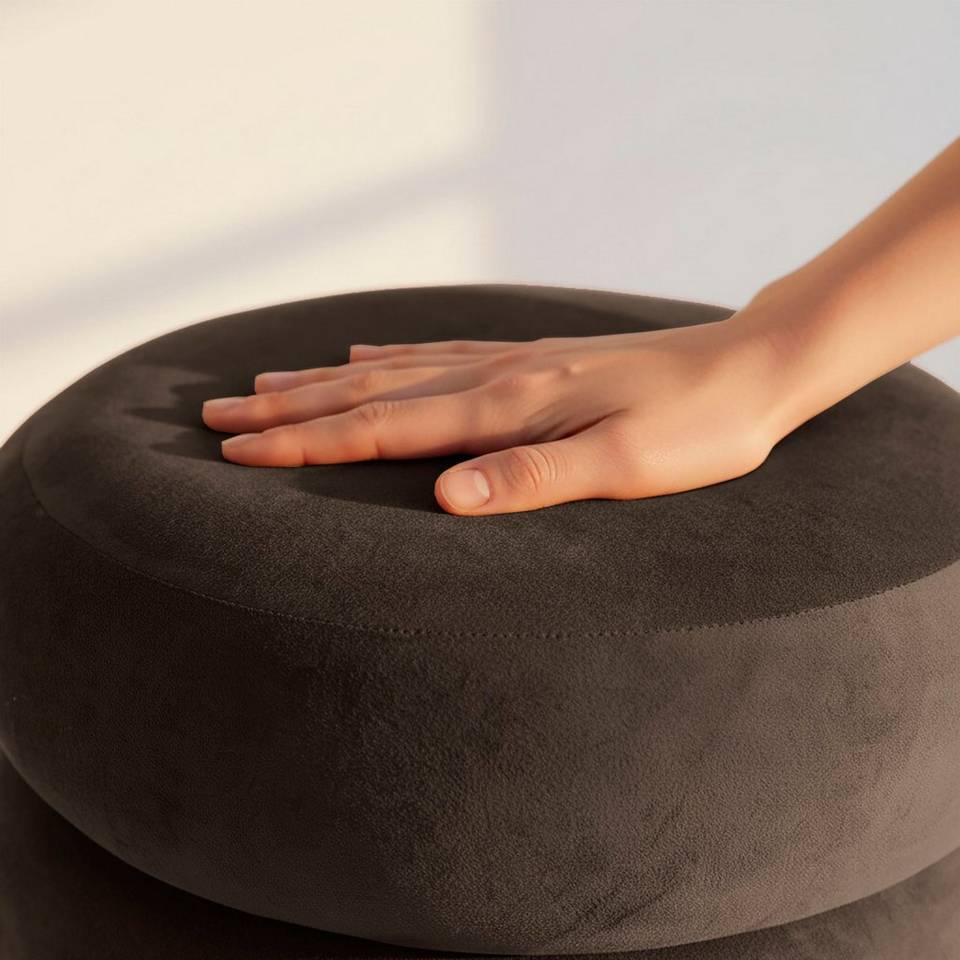 AKORD Akord Snuggo Pouffe, brun från AKORD, bild 5