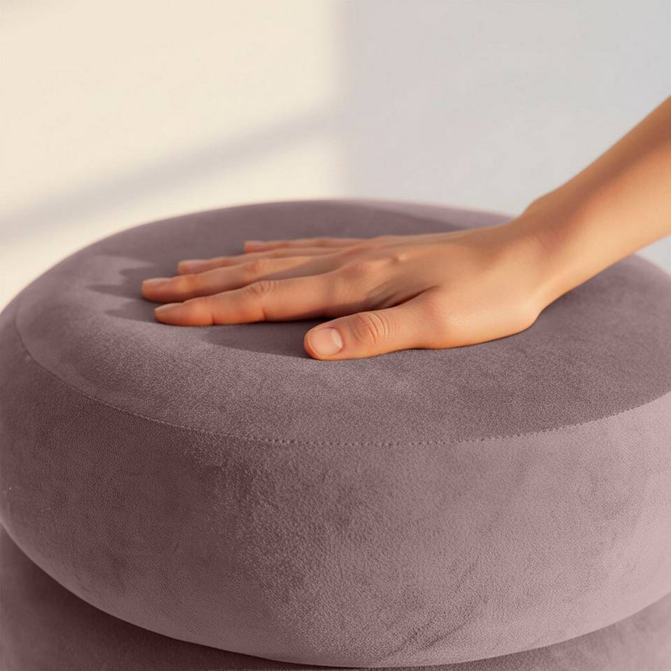AKORD Akord Snuggo Pouffe, rosa från AKORD, bild 5