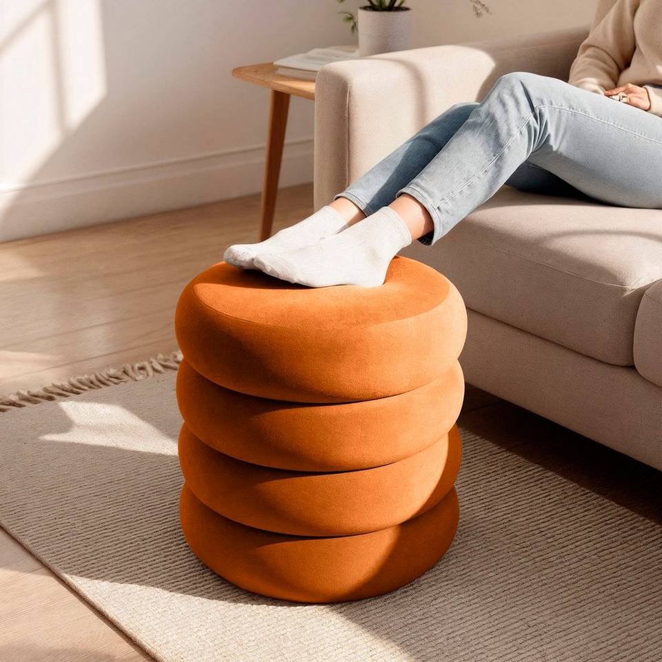 AKORD Akord Snuggo Pouffe, koppar från AKORD, bild 5