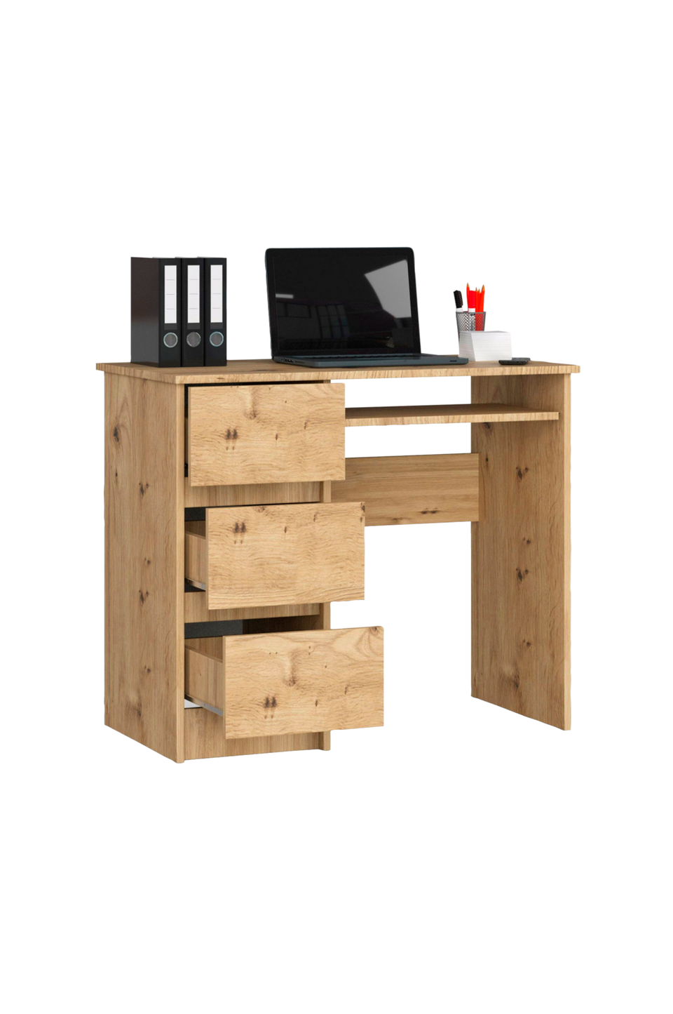 AKORD Akord A-6 datorskrivbord med vänsterlayout, brun från AKORD, bild 5