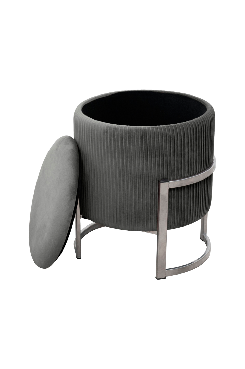 AKORD Akord Porto Pouffe, silver från AKORD, bild 5
