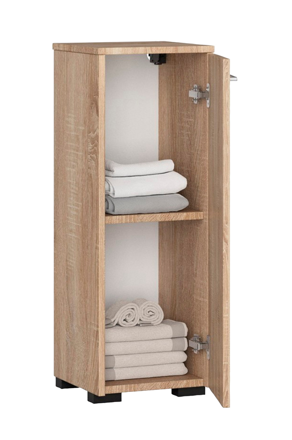 AKORD Akord Fin badrumsskåp, högt, med 1 dörr, brun från AKORD, bild 5