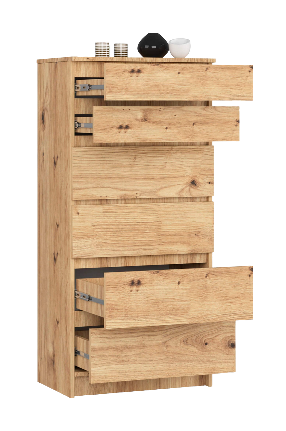 AKORD Akord byrå med 6 lådor, brun från AKORD, bild 5
