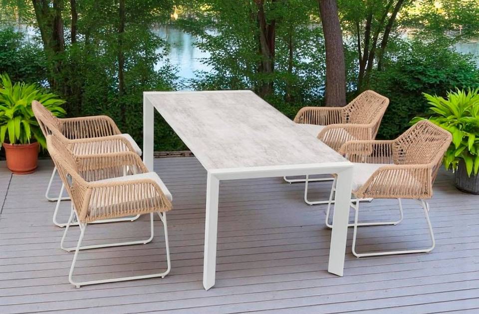 LifestyleGarden Utomhusbord Fermo 200*90 Cm, beige från LifestyleGarden, bild 5