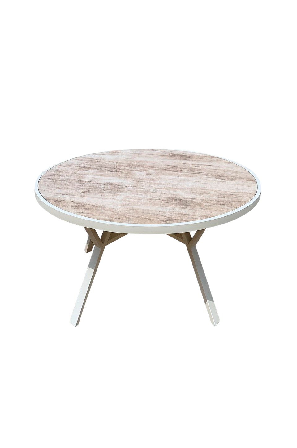 LifestyleGarden Utemöbelgruppen Siena Round 130 Dining Set W. 4 Armchairs, flerfärgad från LifestyleGarden, bild 5