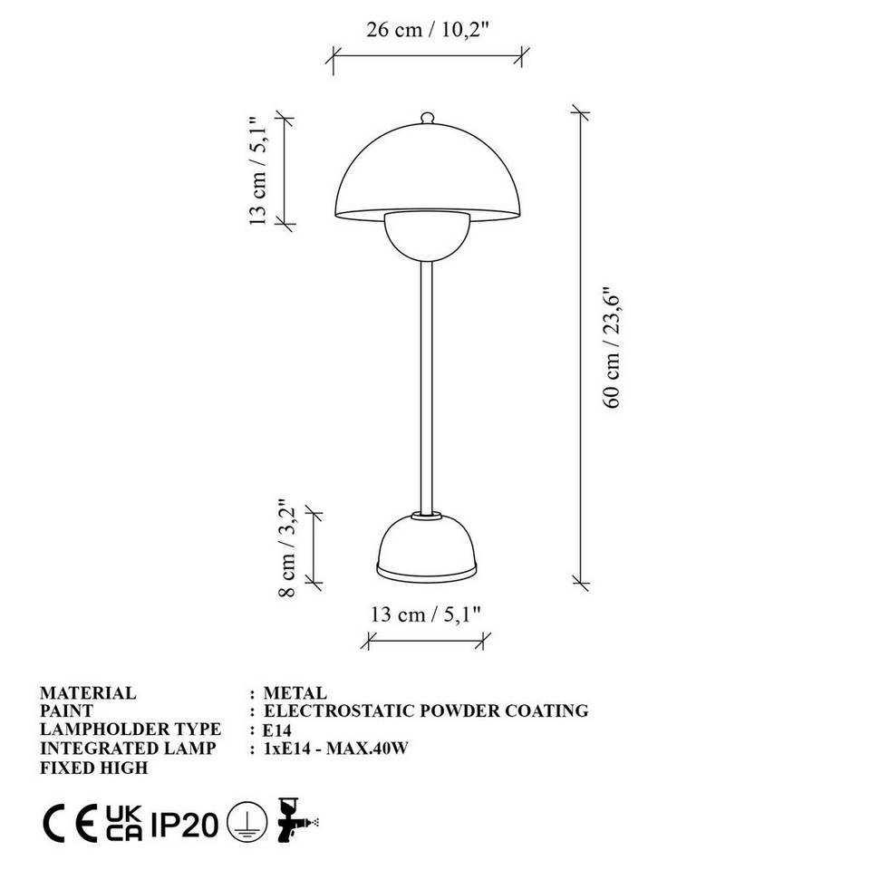Opviq Bordslampa Stelisa, svart från Opviq, bild 5