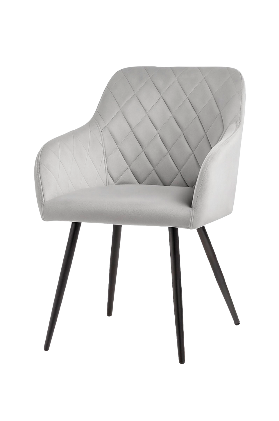AKORD Akord Quiltad sammetklädd matstol, 2-pack, flerfärgad från AKORD, bild 5