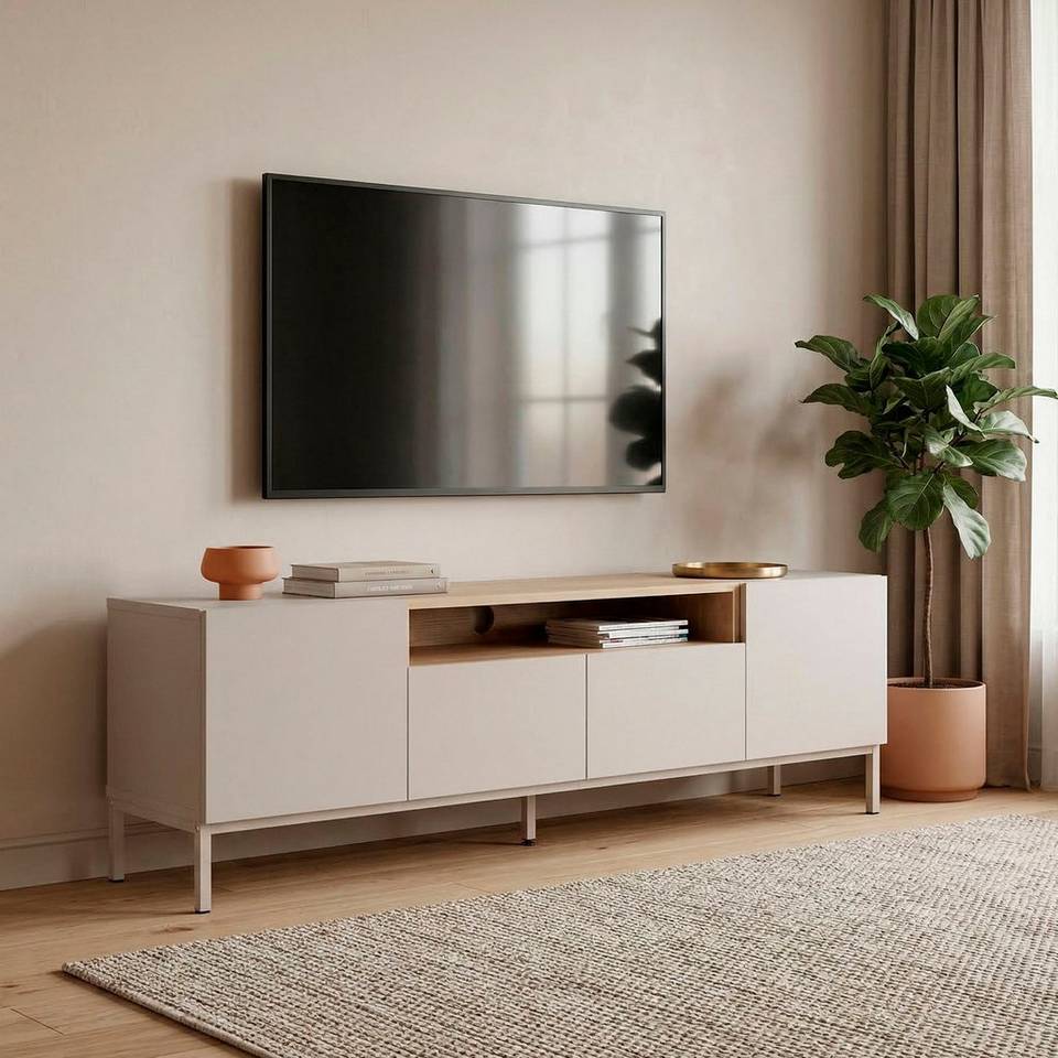 Homitis Tv Stativ Rivoli, beige från Homitis, bild 5