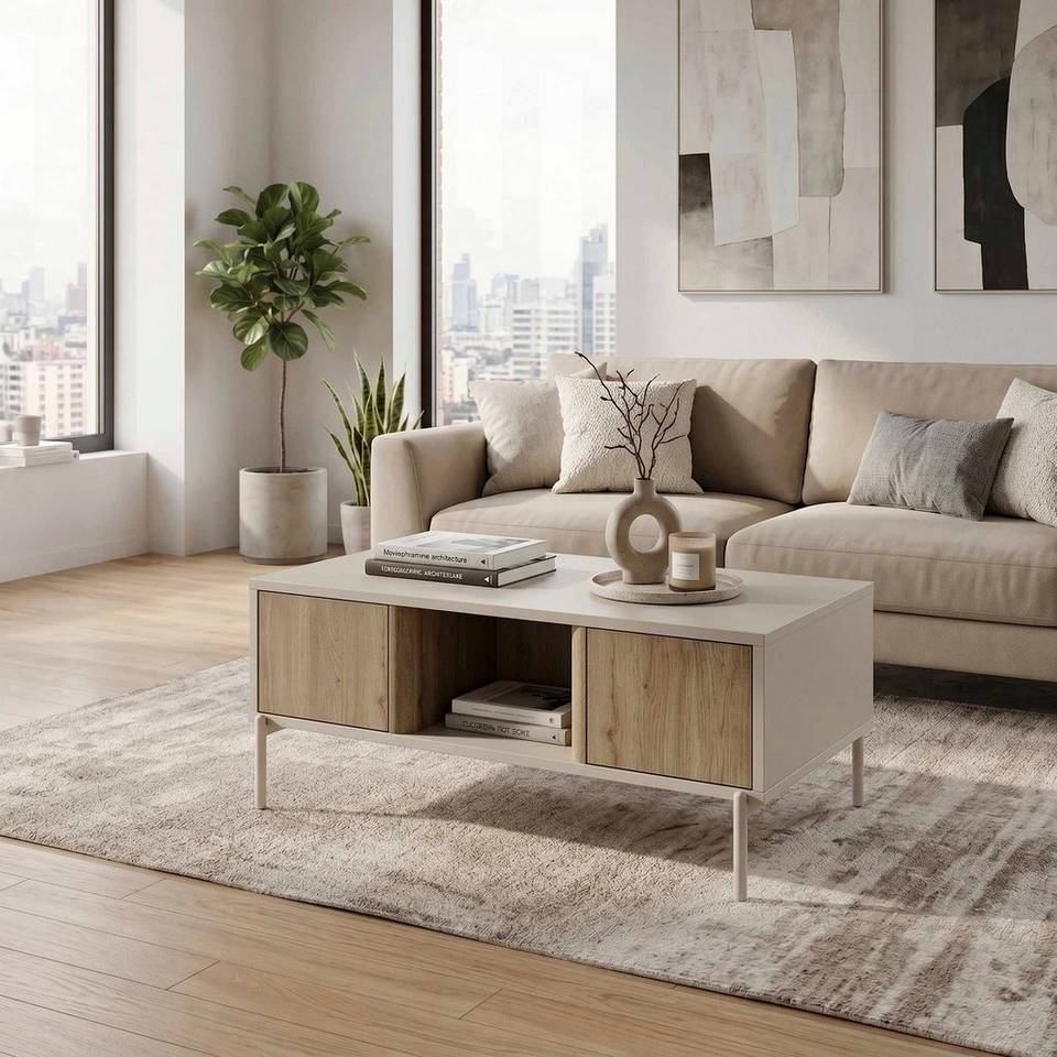 Hanah Home Soffbord Ventro, beige från Hanah Home, bild 5