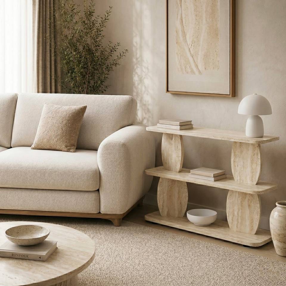Hanah Home Sidobord Armonia, beige från Hanah Home, bild 5
