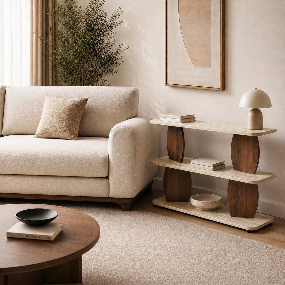 Hanah Home Sidobord Armonia, beige från Hanah Home, bild 5