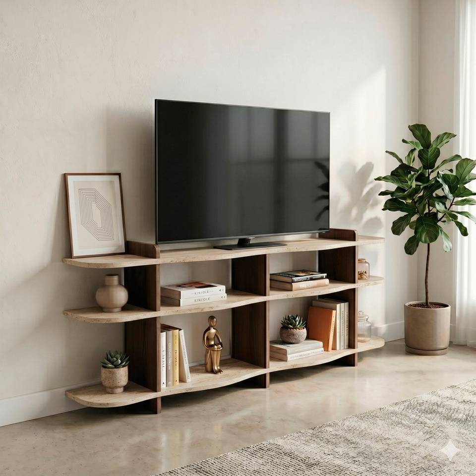 Hanah Home Konsol Flusso, beige från Hanah Home, bild 5