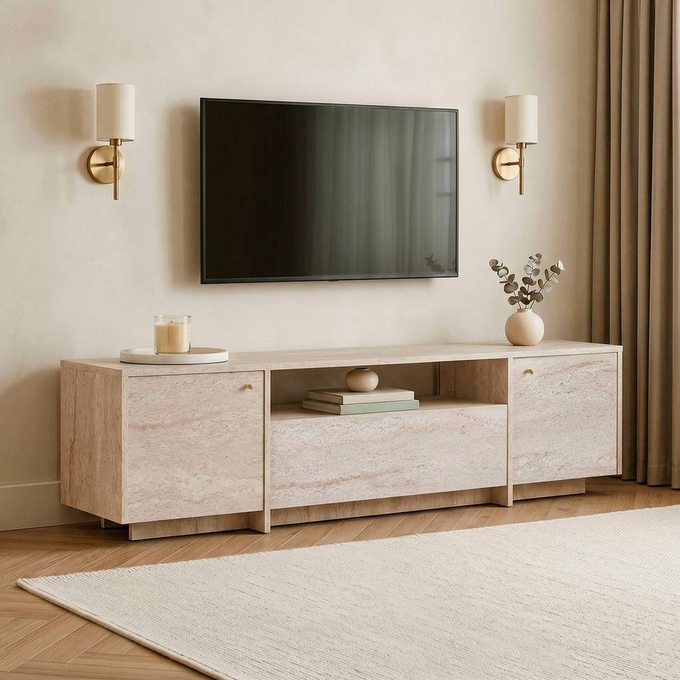 Homitis Tv Stativ Alvar, beige från Homitis, bild 5