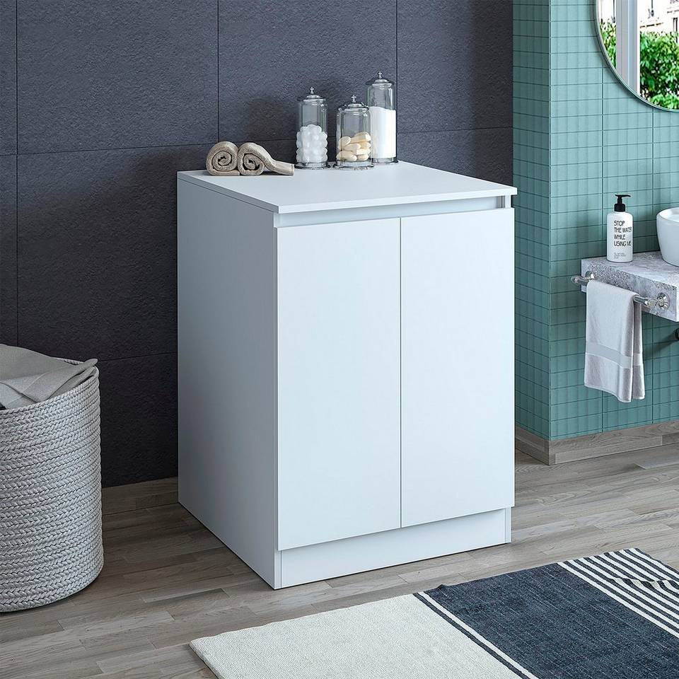 Hanah Home Tvättmaskinsskåp Lunis, vit från Hanah Home, bild 5