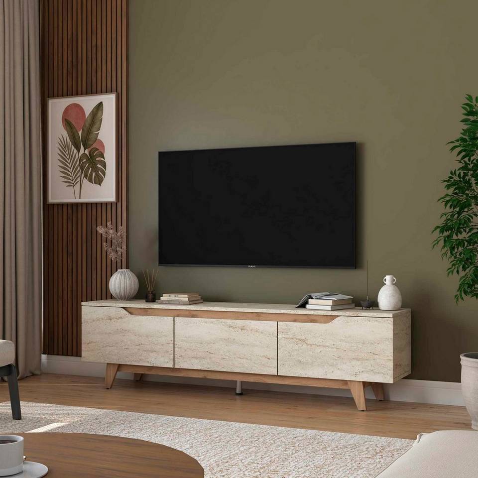 Hanah Home Tv Stativ Mirena, brun från Hanah Home, bild 5