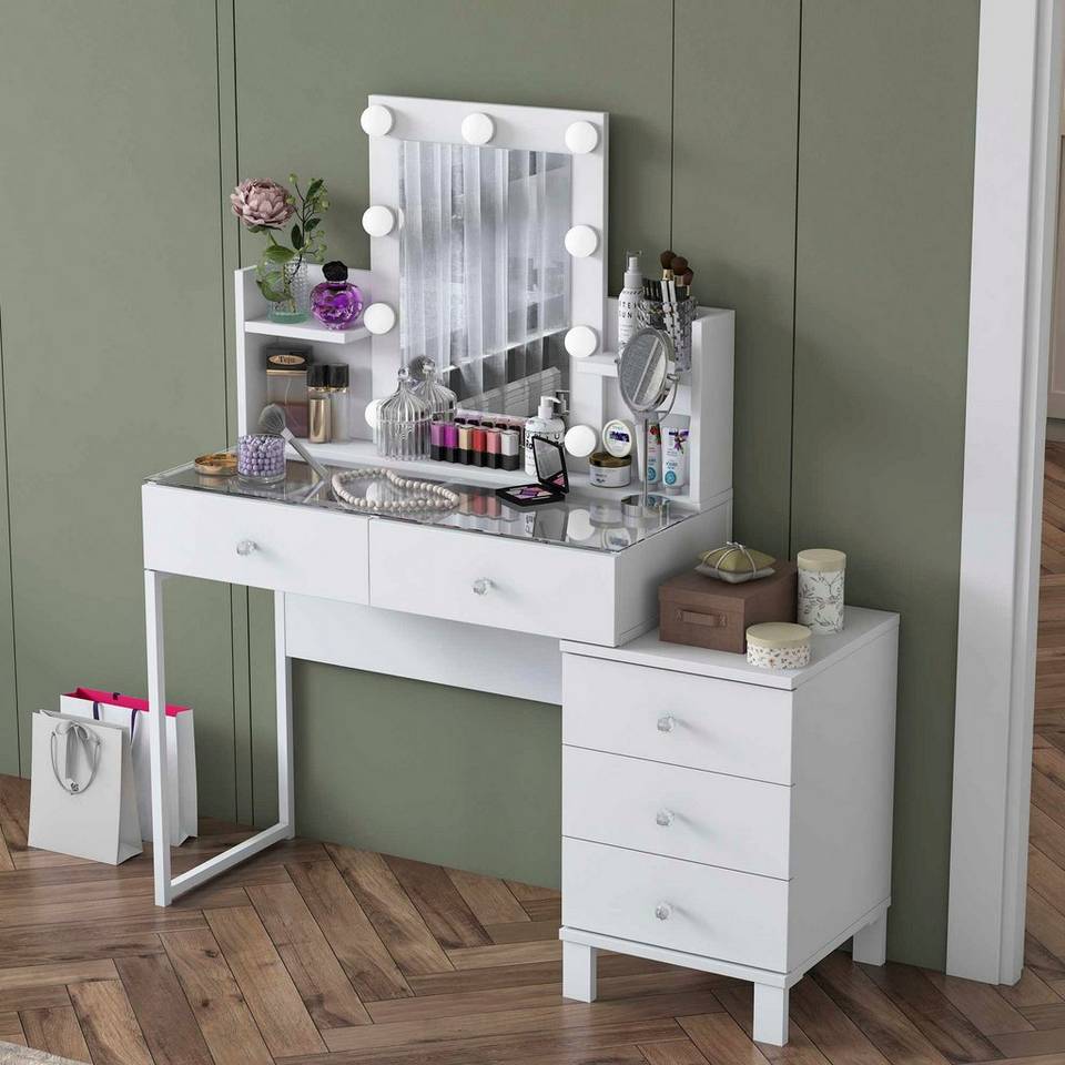 Hanah Home Sminkbord Luxo, vit från Hanah Home, bild 5