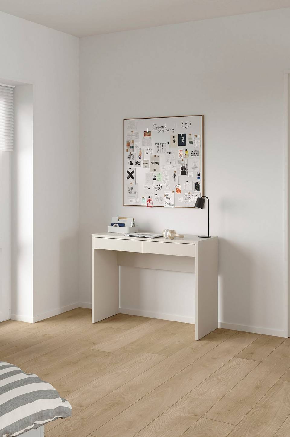 Tvilum Function Plus skrivbord med 2 lådor, beige från Tvilum, bild 5