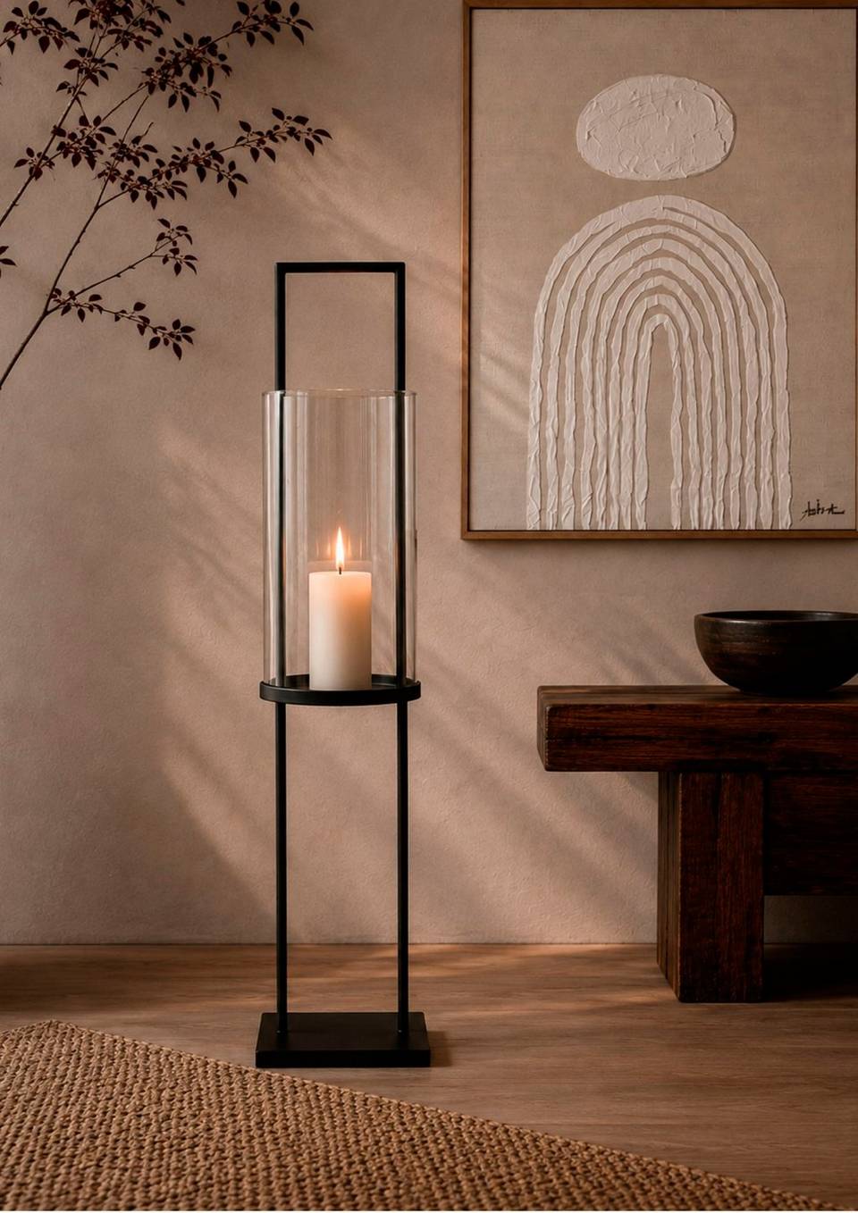 Zelected by Houze Lanterna Hudson Noir Medium, svart från Zelected by Houze, bild 5