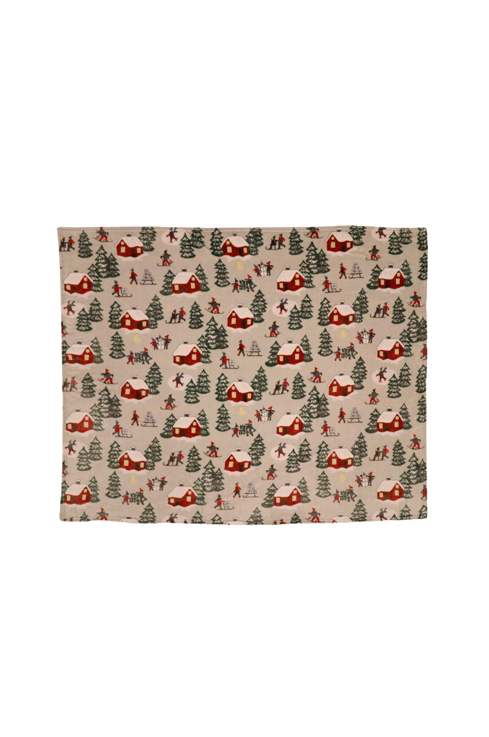 Redlunds Timmerstugan pläd 130x170, beige från Redlunds, bild 5