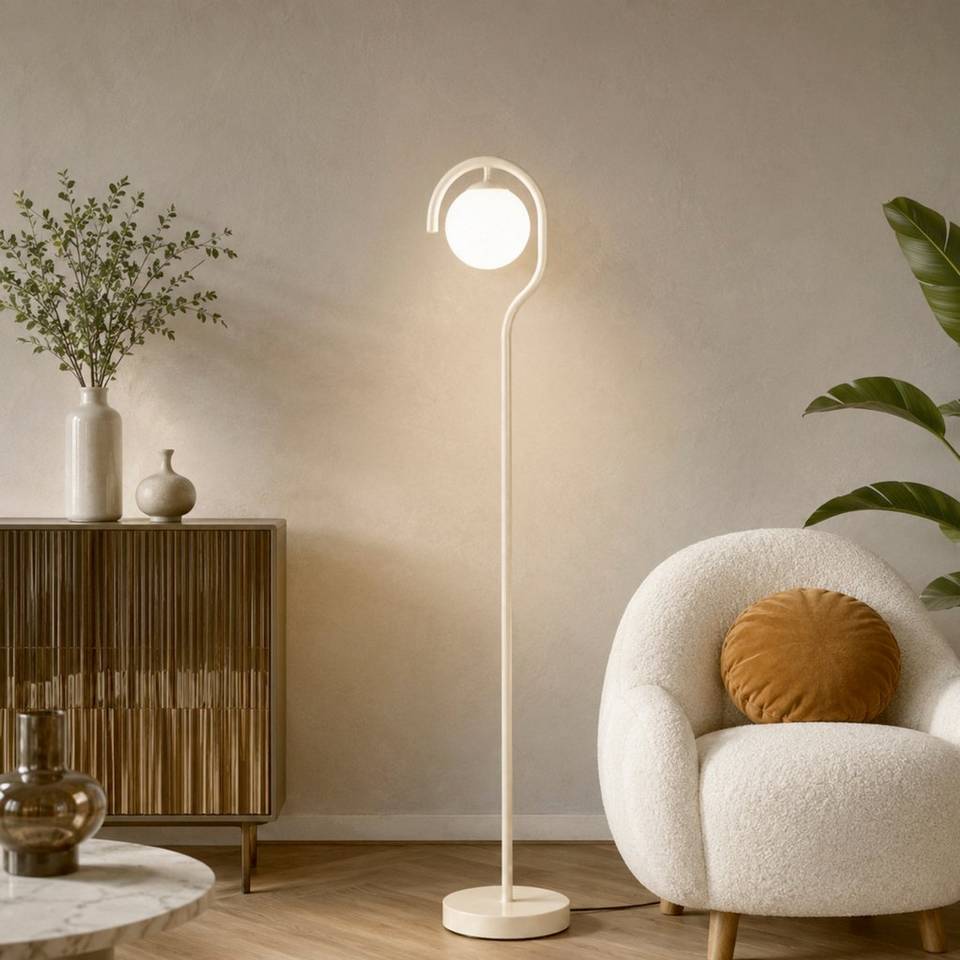 Opviq Golvlampa Fioresa, beige från Opviq, bild 5