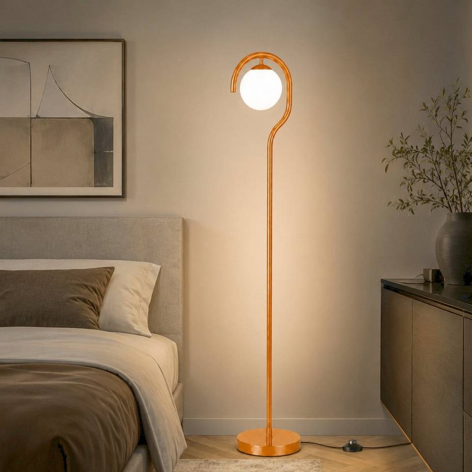 Opviq Golvlampa Fioresa, orange från Opviq, bild 5