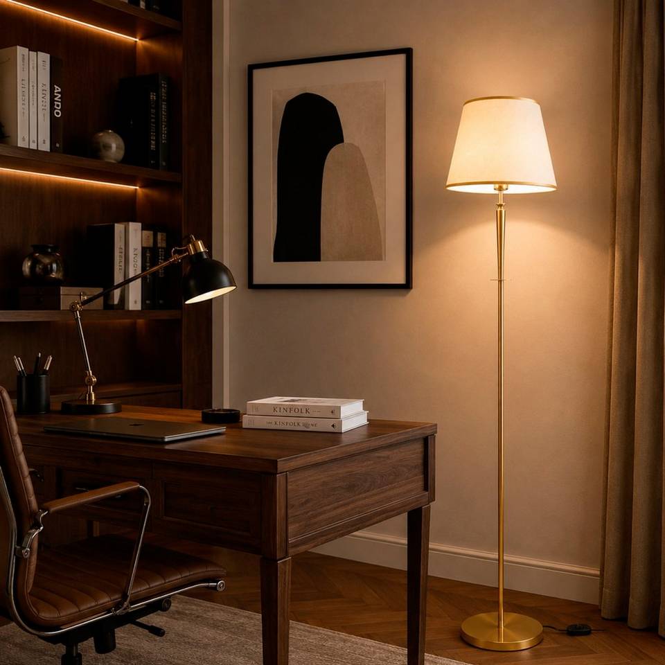 Opviq Golvlampa Milano, beige från Opviq, bild 5