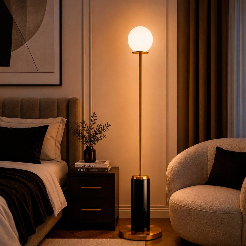 Opviq Golvlampa Moira, svart från Opviq, bild 5