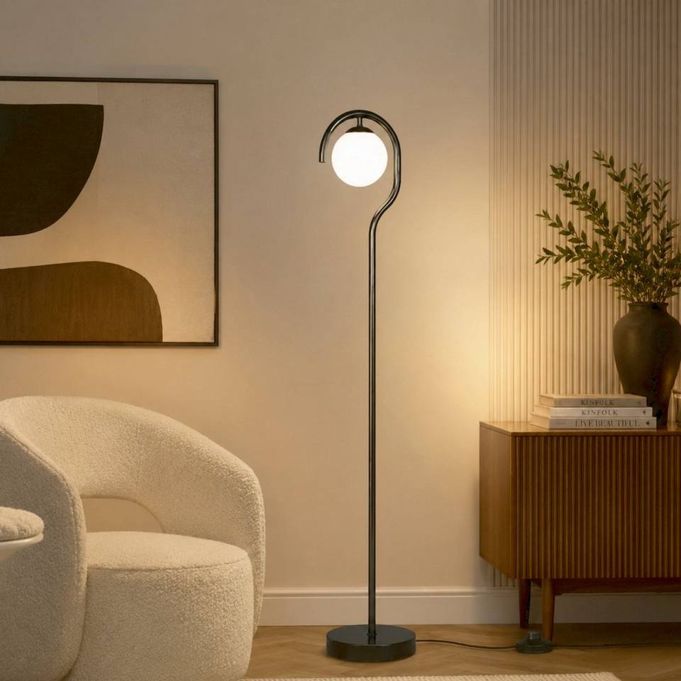 Opviq Golvlampa Rivo, svart från Opviq, bild 5