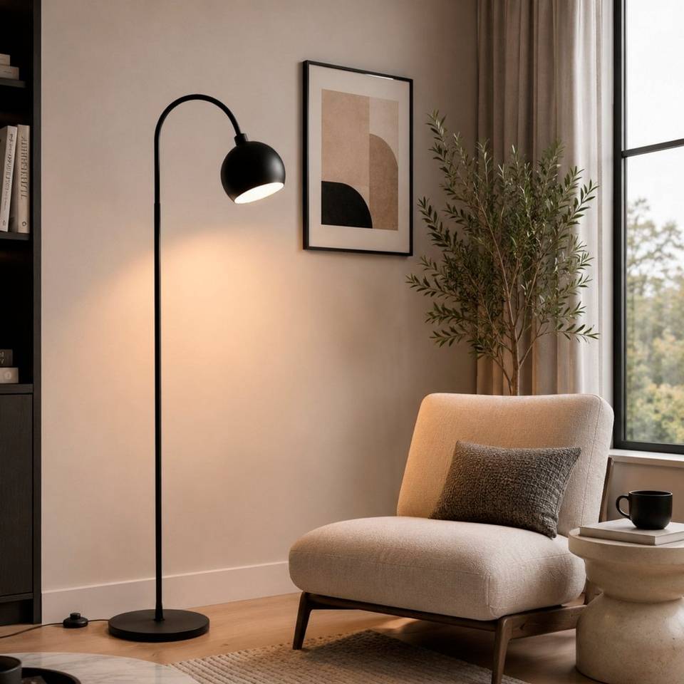 Opviq Golvlampa Vela, svart från Opviq, bild 5