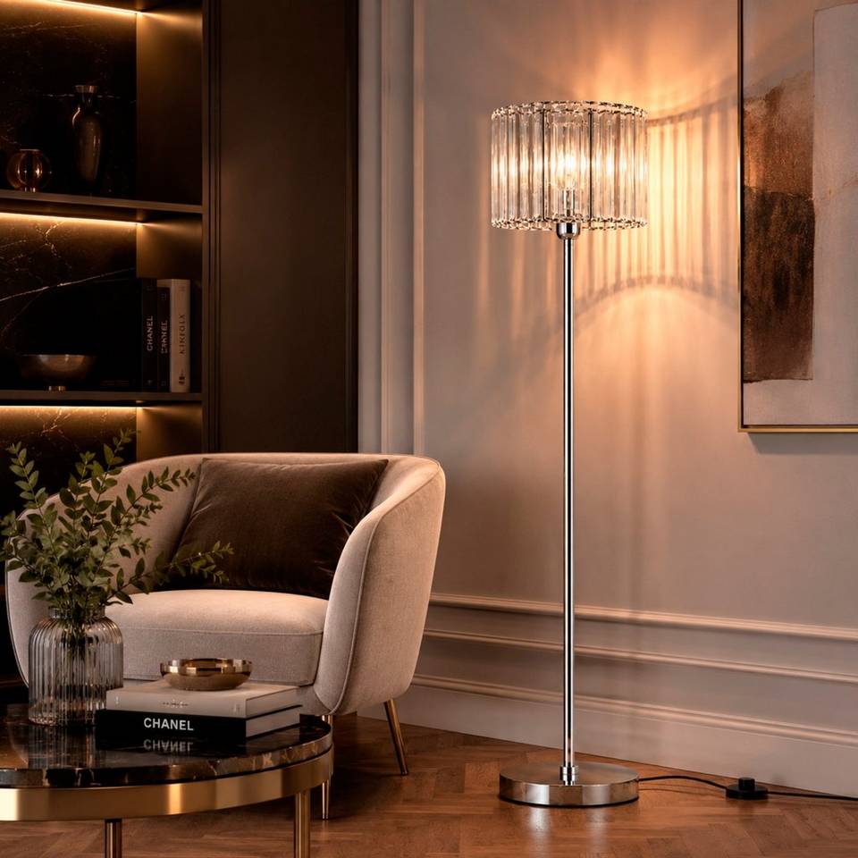 Opviq Golvlampa Yakops, silver från Opviq, bild 5