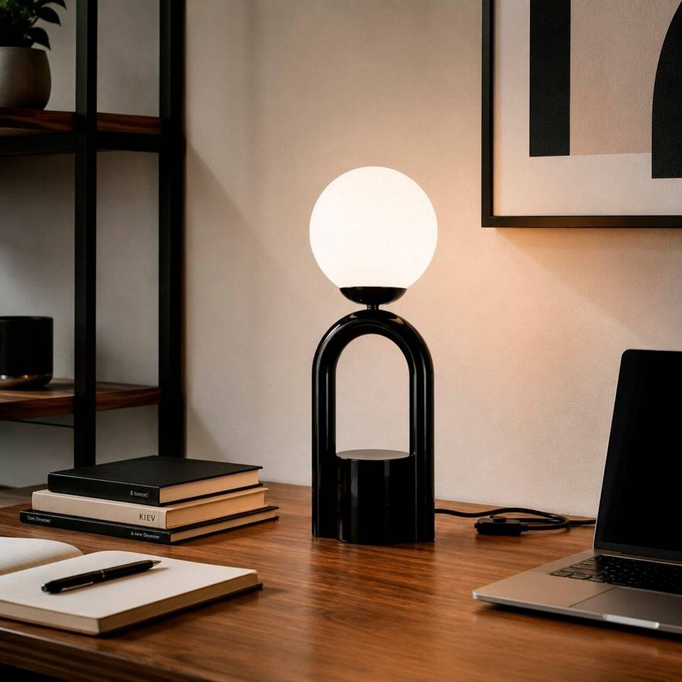 Opviq Bordslampa Loop, svart från Opviq, bild 5