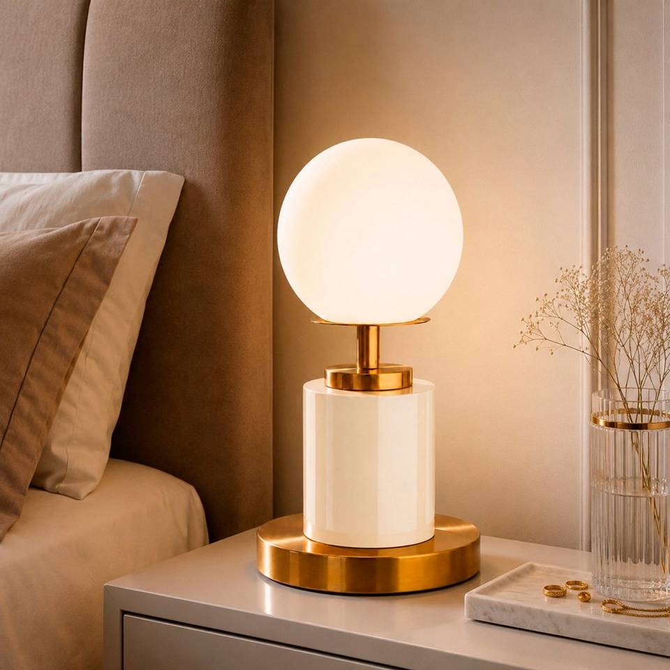 Opviq Bordslampa Moira, beige från Opviq, bild 5