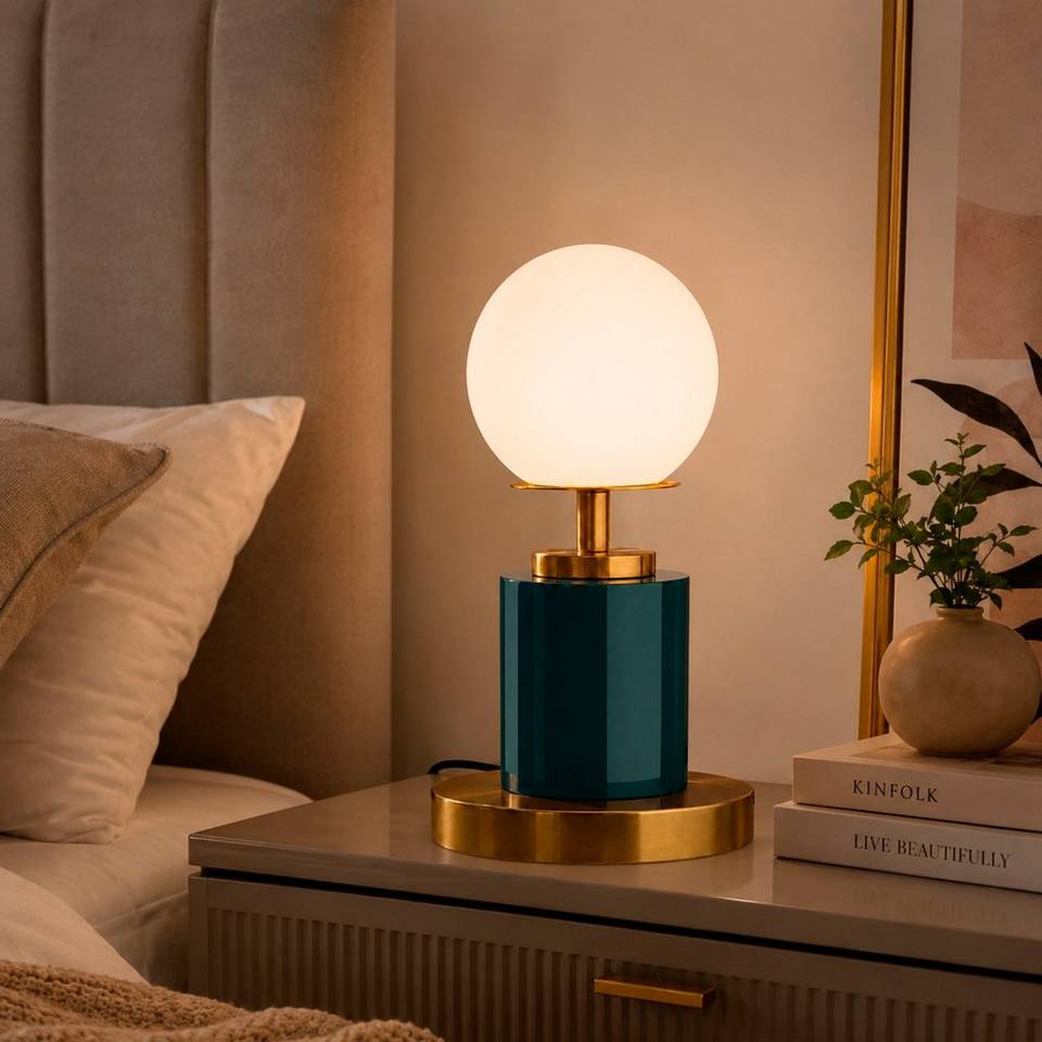 Opviq Bordslampa Moira, grön från Opviq, bild 5