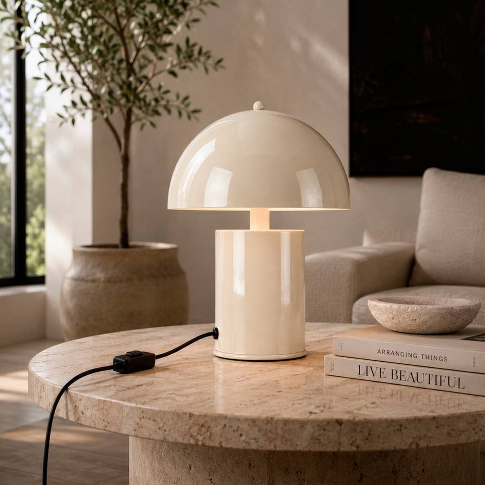 Opviq Bordslampa Pera, beige från Opviq, bild 5