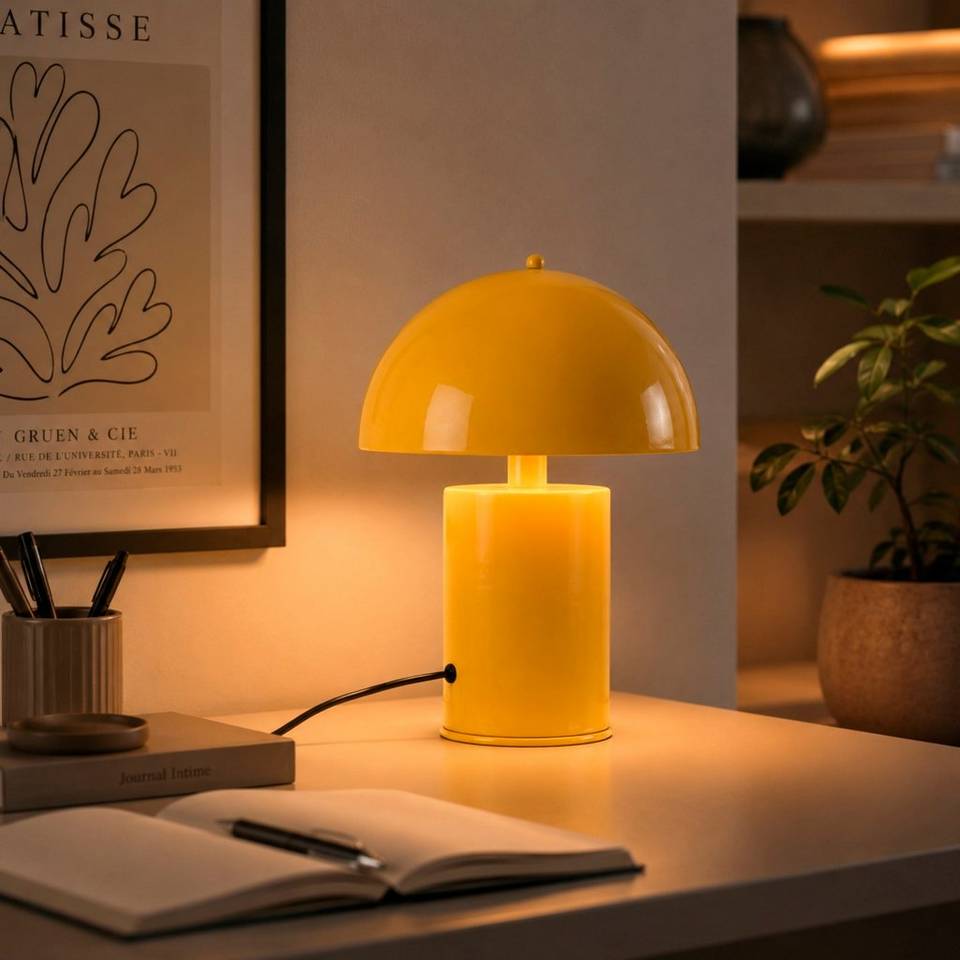 Opviq Bordslampa Pera, gul från Opviq, bild 5