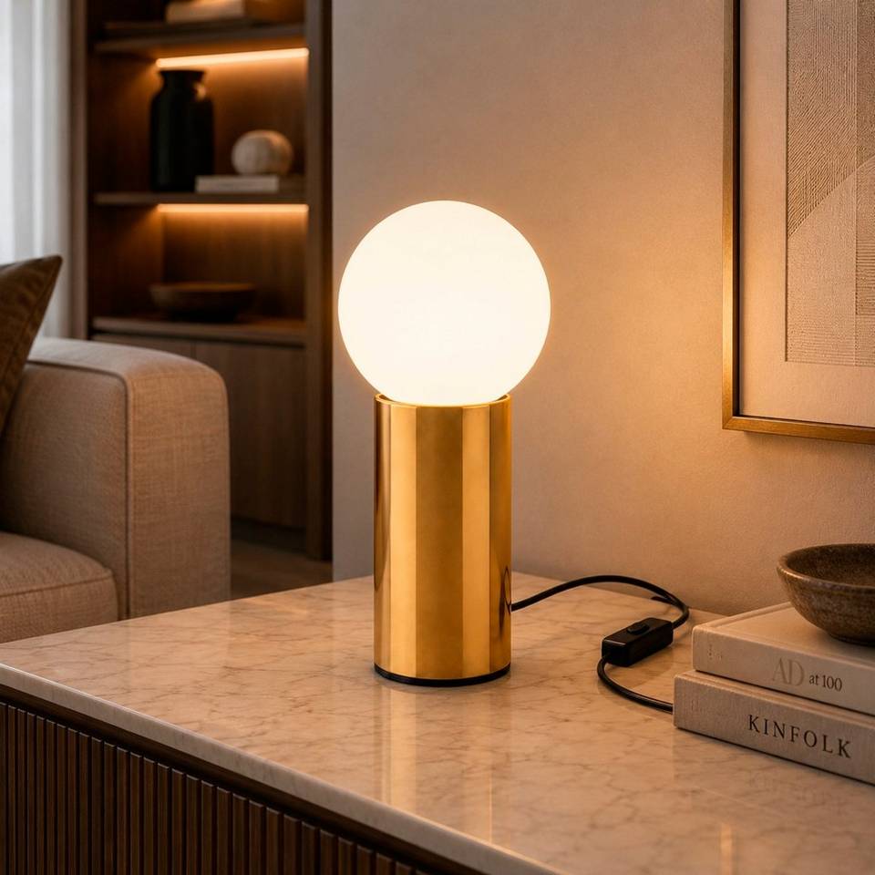 Opviq Bordslampa Polo, guld från Opviq, bild 5