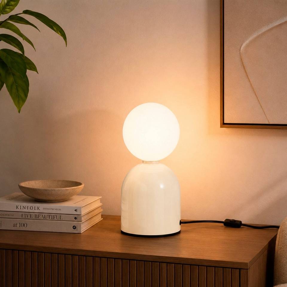 Opviq Bordslampa Pupa, beige från Opviq, bild 5