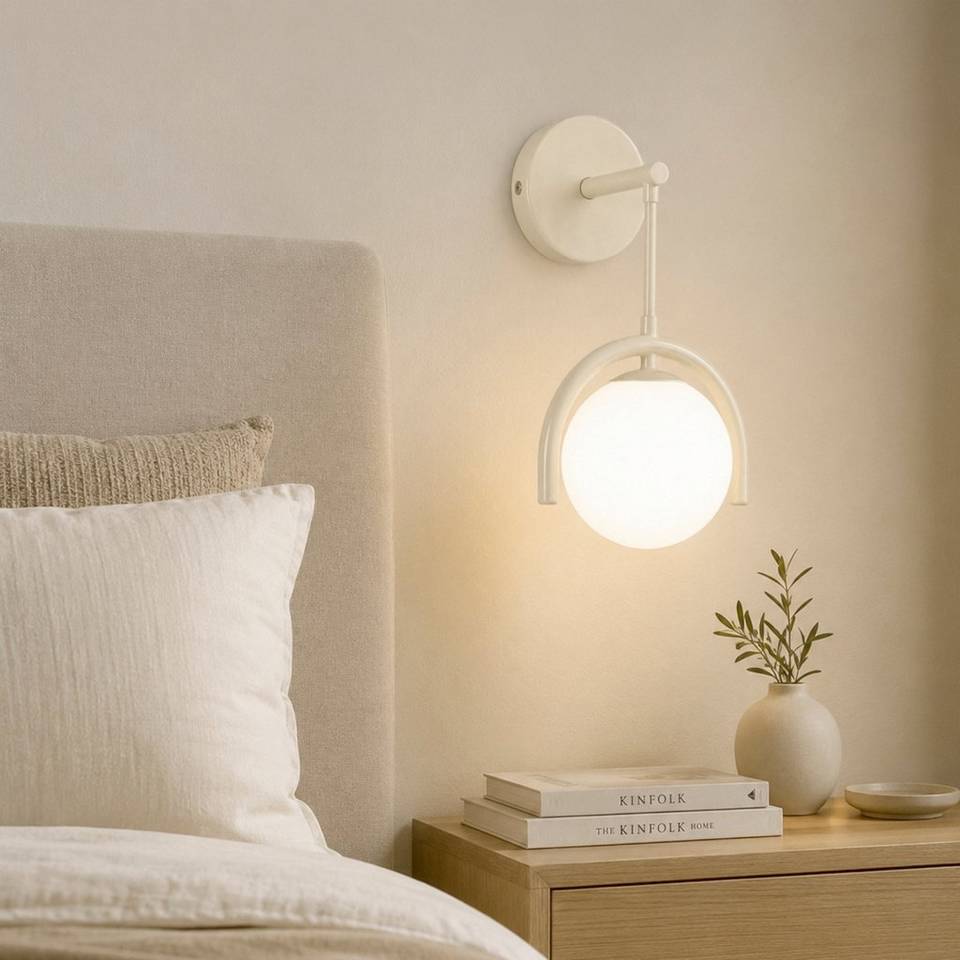 Opviq Vägglampa Ciro, beige från Opviq, bild 5