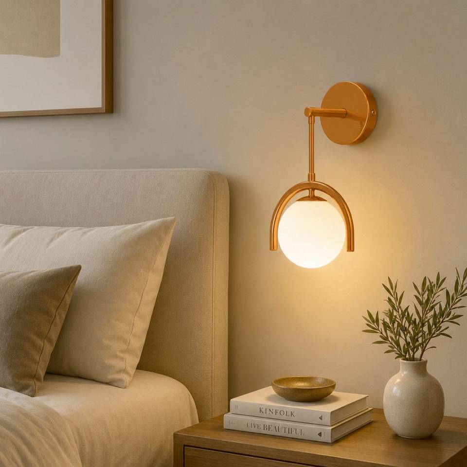 Opviq Vägglampa Ciro, orange från Opviq, bild 5