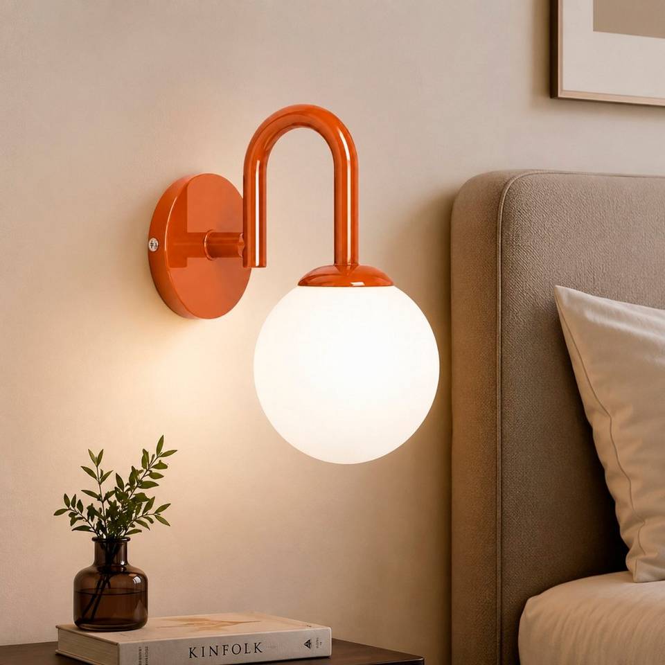 Opviq Vägglampa Loop, brun från Opviq, bild 5