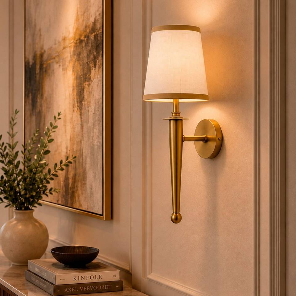 Opviq Vägglampa Milano, beige från Opviq, bild 5