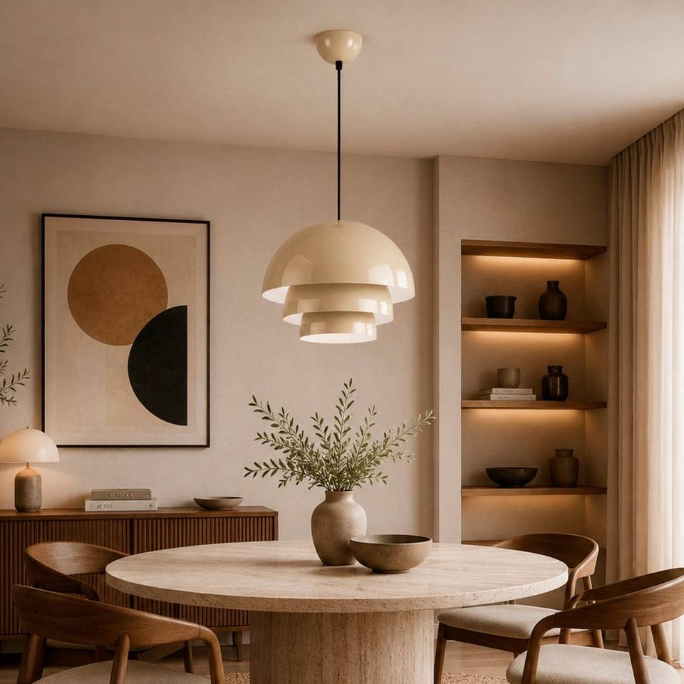 Opviq Kristallkrona Nadula, beige från Opviq, bild 5