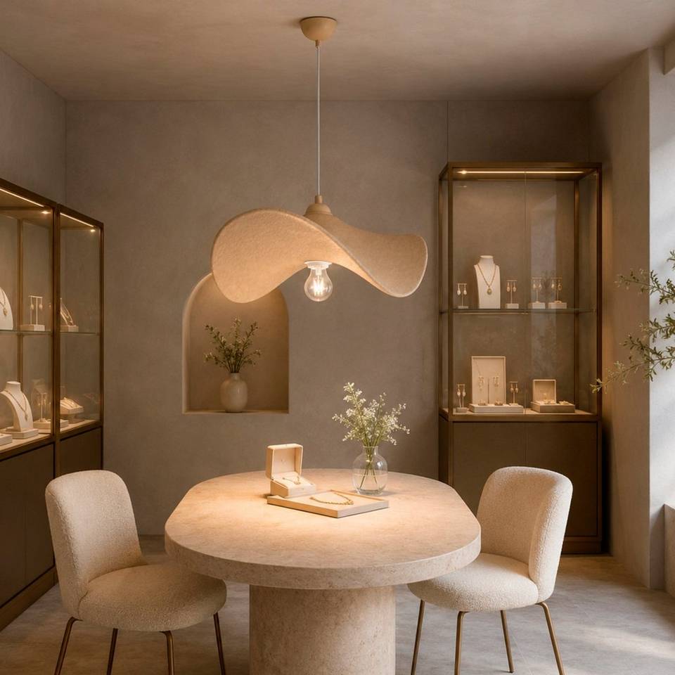 Opviq Kristallkrona Ramia, beige från Opviq, bild 5